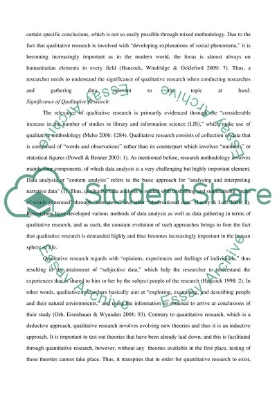 Characteristics of the Process of Data Collection in Interviews