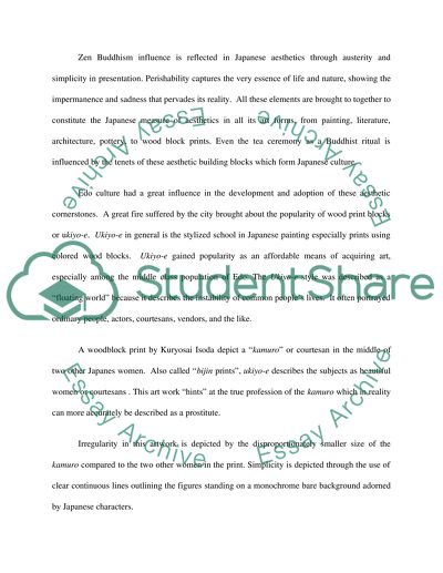 Development of Pictures and the Rise of Edo