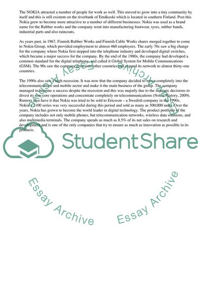 How Nokia Has Been Able to Build Its Market Share across the World