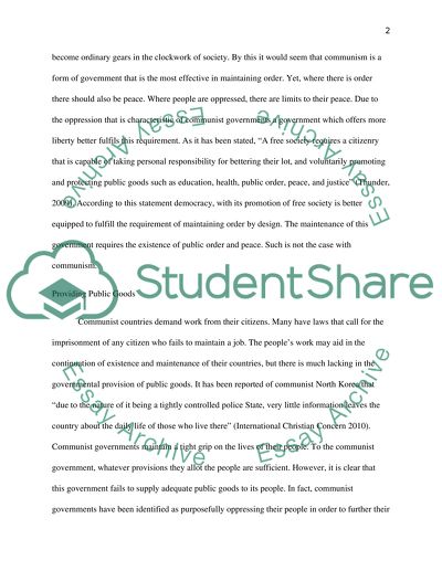 The Most Effective Government