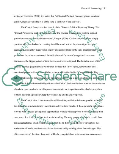 Financial Accounting Theories