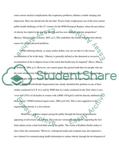 Obesity in Children and Teens