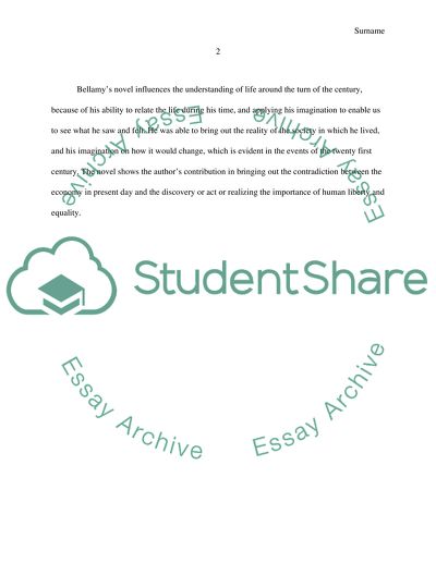 Contributions of Equality by Edward Bellamy