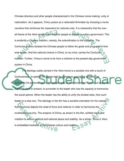 Film Analysis (choose 1 form 7 questions)