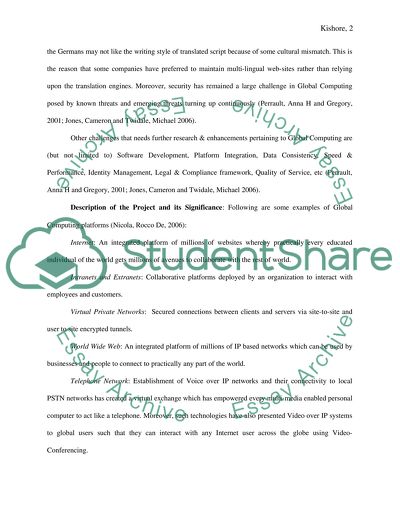 Secured Localization of a New Generation Global Computing System