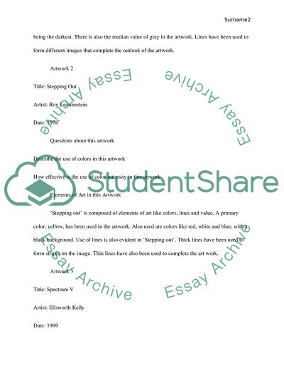 Kinder Gallery Activity