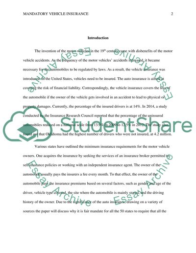 Federal mandates essay picture