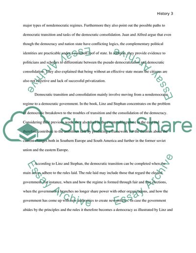 The Nondemocratic Regimes