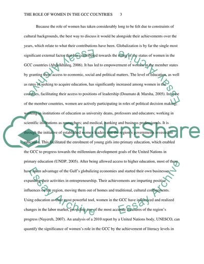 The Gulf Cooperation Council