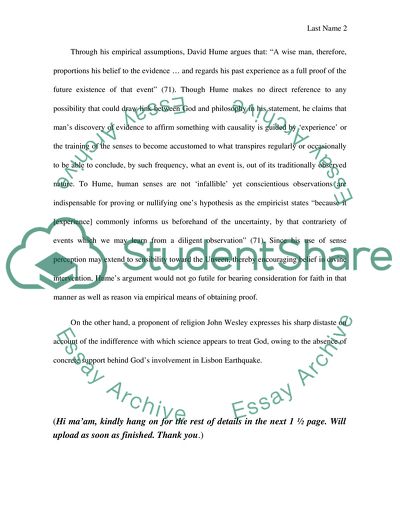 The Lisbon Earthquake