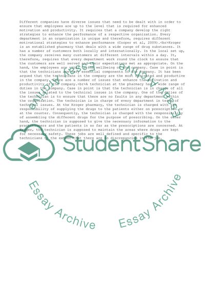 Understanding and Managing Organizational Behaviour