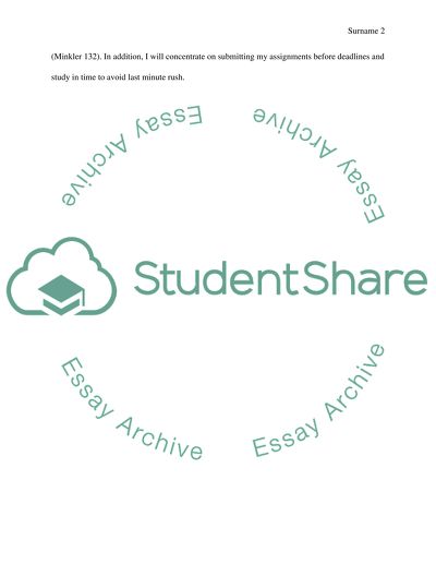 Reading through the Self-assessment
