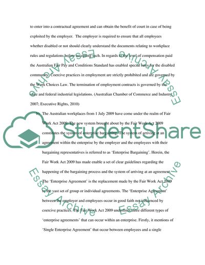 Australian Workplace Law