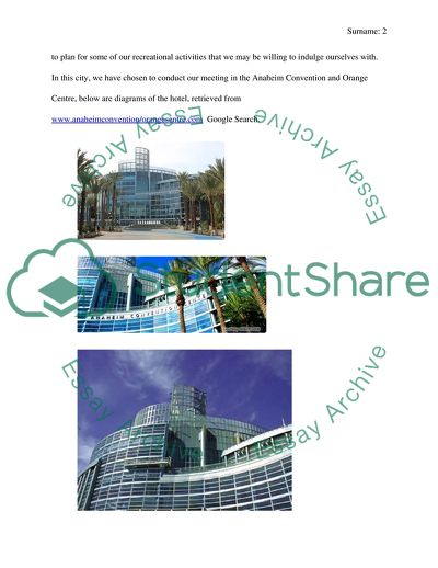 Tourism and Hospitality of Anaheim