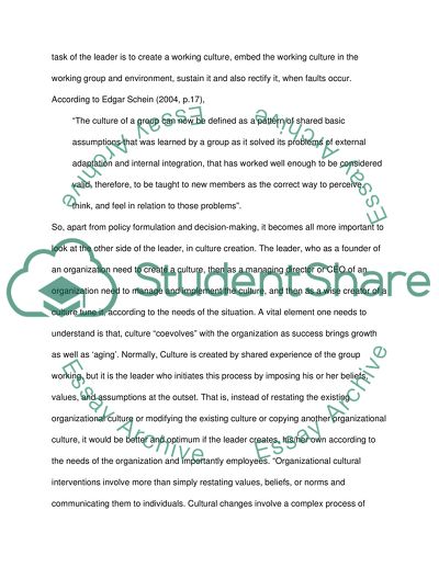 The Way That Corporate Culture Can Impact Positively on the Performance of an Organisation