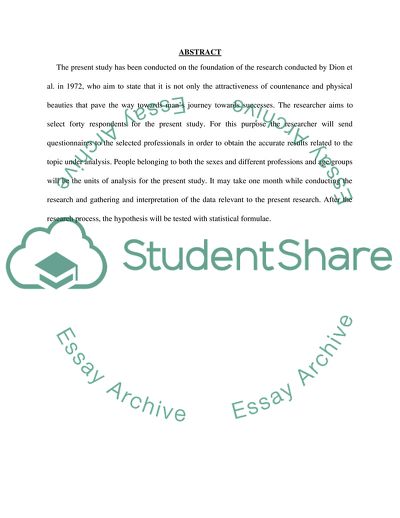 Pleasant Appearance and Recruitment