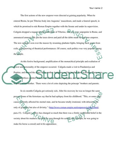 Caligua Roman Empire