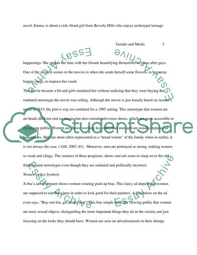 Formation of Views on Gender Perception through the Mass Media