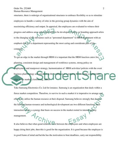 Human Resource Management Practice