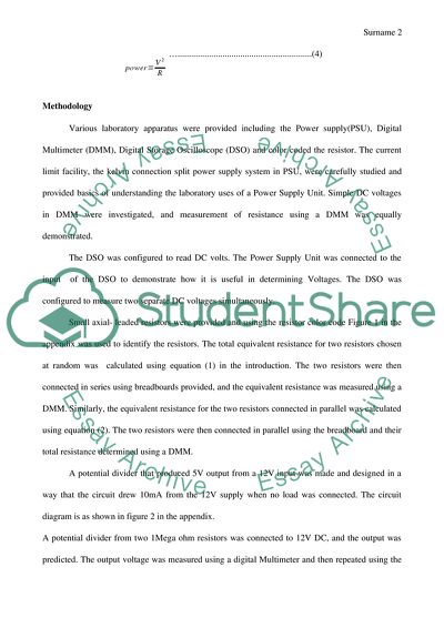 Basic Lab Instrument Familiarity and Resistor Basics