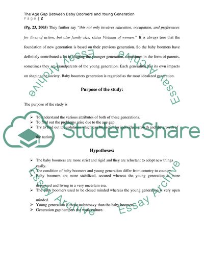 The Age Gap Between Baby Boomers and Todays Youth