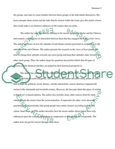 California Racial Stereotypes