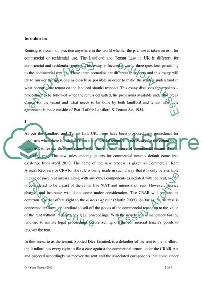 Real estate research essay picture