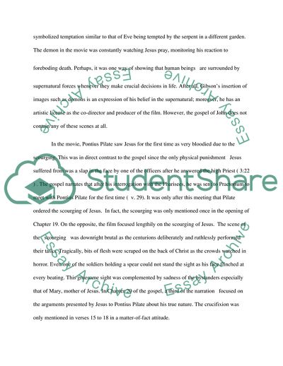 The Movie Passion of Christ