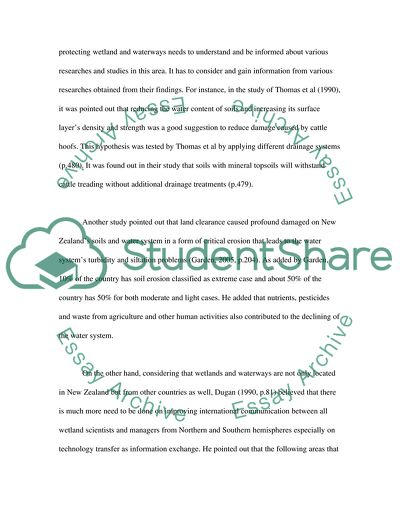 Wetland Conservation in New Zealand