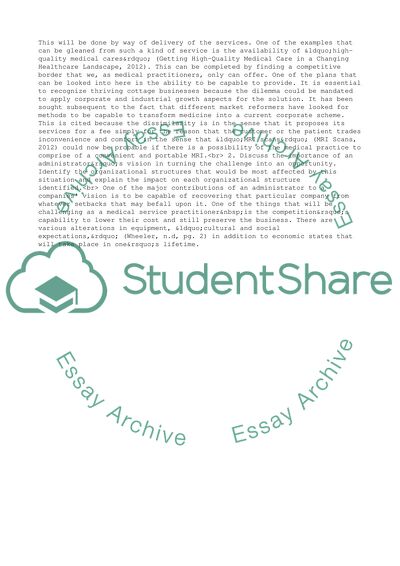 The Causes of Lowering in the Rates of Medical Services