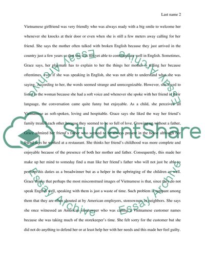 Intercultural Research and Interview Assignment