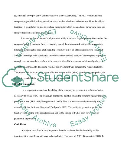 The Director of Capital Investments