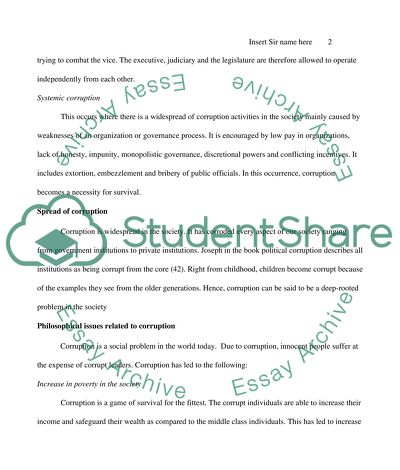 Definition of Corruption