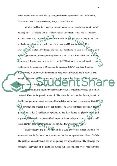 Analysis of RSV Virus