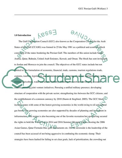 Well-Being of Living in the GCC Persian Gulf