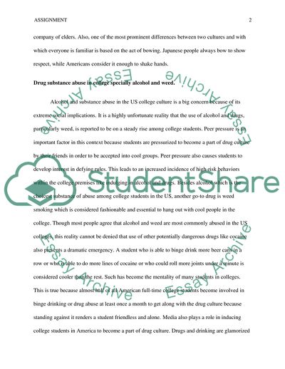 Differences between Japanese and American Culture