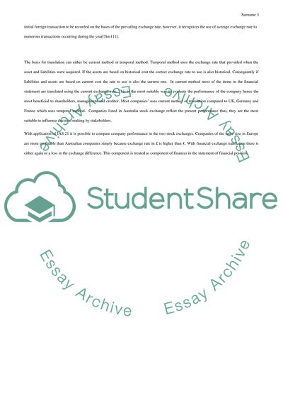 International Accounting