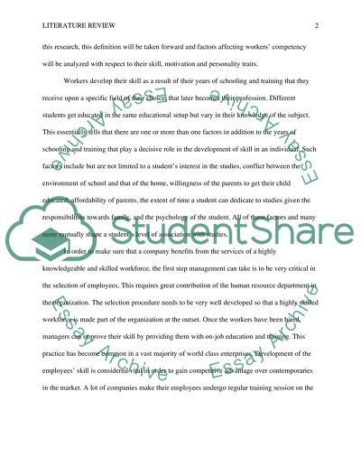 How to Improve Workers Competency