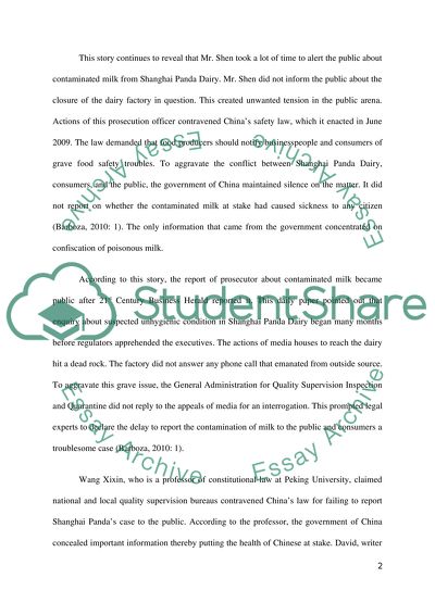 China Admits New Tainted-Milk Case Is Older