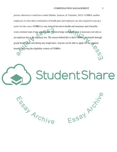 Compensation Management