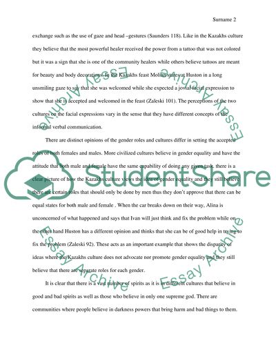 Perceptions of Different Cultures