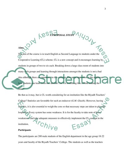 English as Second Language