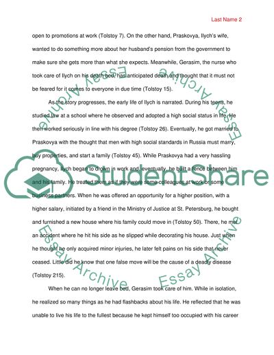 The Death of Ivan Ilyich by Leo Tolstoy