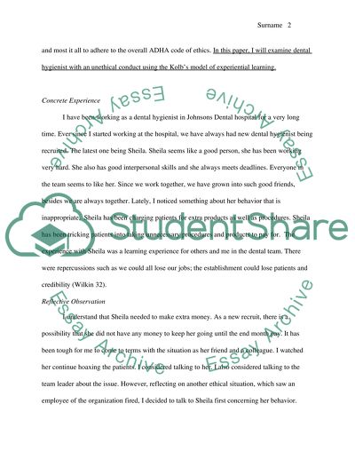 Dental Hygienist Dilemma