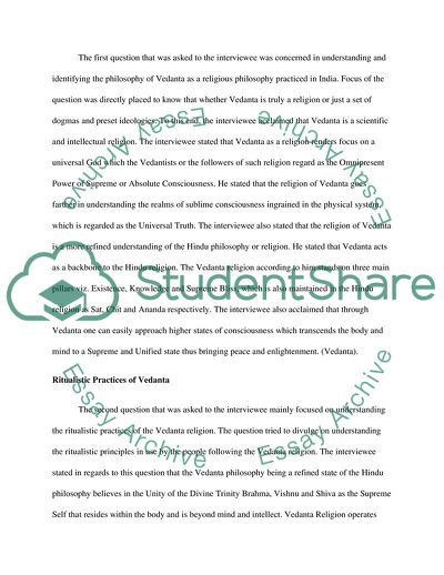 Learning about Hinduism