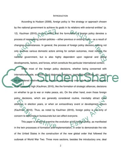 In what ways did US officials act to build a global order under US leadership