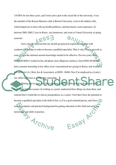 Lawyers experience in education