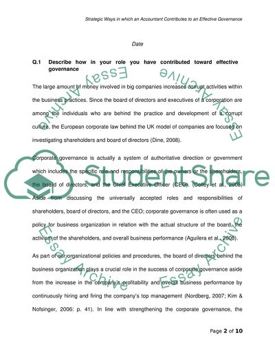 Corporate Governance