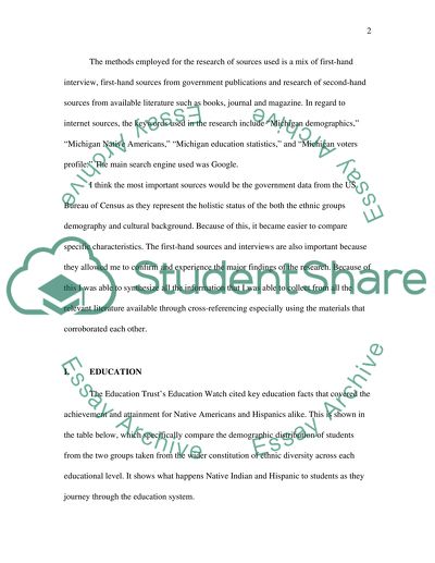 Native America and Hispanic Cultures in Michigan