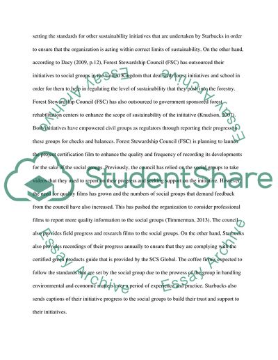 Starbucks Coffee and Farmer Equity Program (C.A.F.E.)